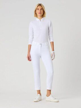 Daily Sports Lyric White Ankle Pants size 8